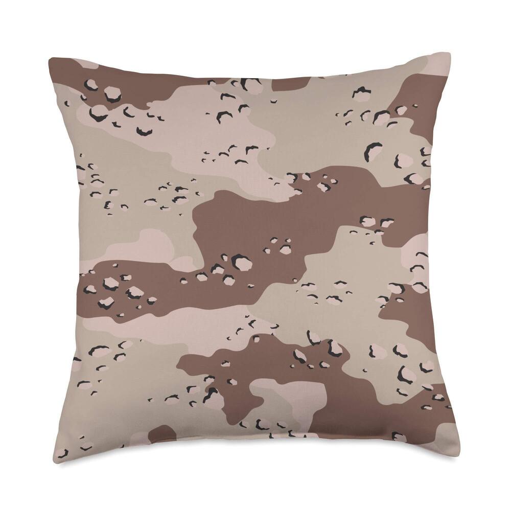 6540 US Army DBDU Camo - Desert BDU - Chocolate Chip Camouflage Throw